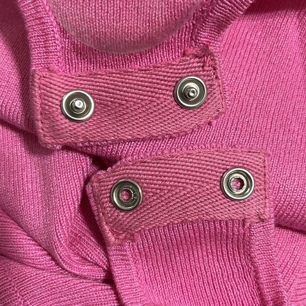 Pretty Little Thing Plus Fuchsia One Shoulder Knitted Bodysuit XXL NWT - Picture 3 of 8